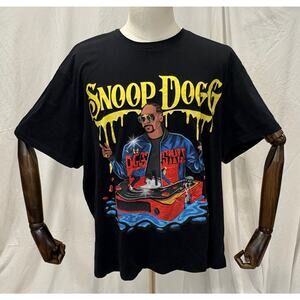 Snoop Dogg "Logo Drip" Graphic Tee - Size 3XL - Dogg Supply